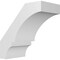 Ekena Millwork 5 1/2-in. W x 10-in. D x 10-in. H Balboa Architectural Grade PVC Knee Brace BRCP055X10X10BOA - alternate 1